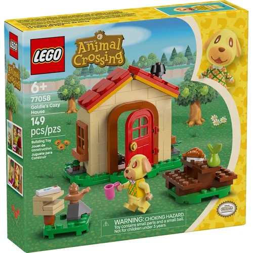 LEGO Animal Crossing 77058 Goldie jaukus namelis image 2