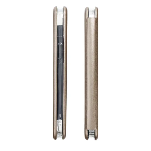 Forcell Elegance dėklas Samsung A14 4G/5G, auksinis image 3