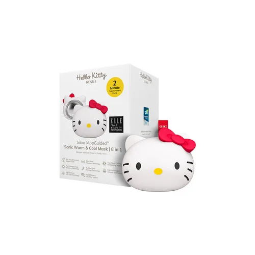 Geske Sonic 8-in-1 veido masažuoklis, Hello Kitty žvaigždynas image 1