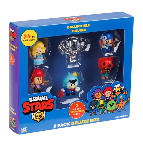 Brawl Stars S1 figūrų rinkinys, 8 vnt., ver. B image 1