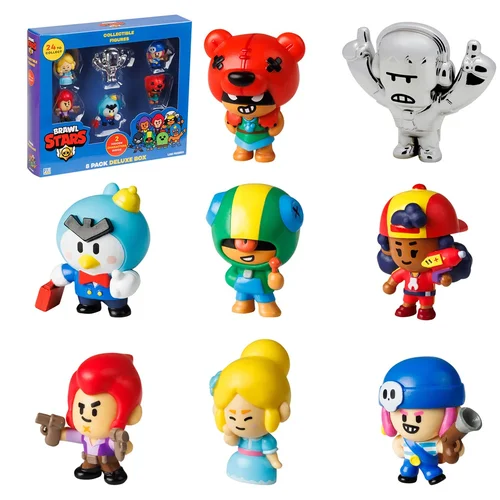 Brawl Stars S1 figūrų rinkinys, 8 vnt., ver. B image 2