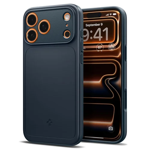 Spigen MagSafe dėklas iPhone 17 Pro Max, tamsiai mėlynas image 3