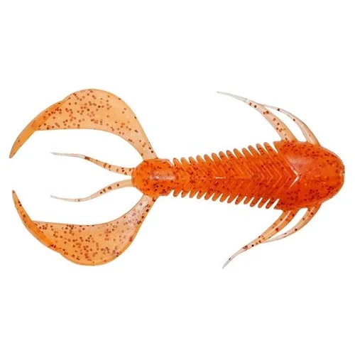 Megabass ROCK HOG 3 7,62 cm CLEAR ORANGE/RAINBOW FLAKE image 2
