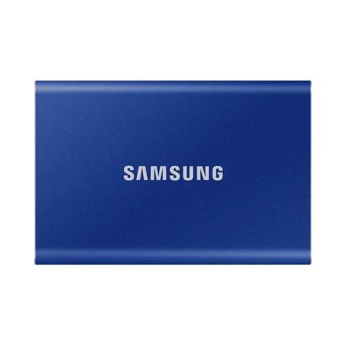 Samsung T7 2 TB mėlynas nešiojamasis SSD image 1