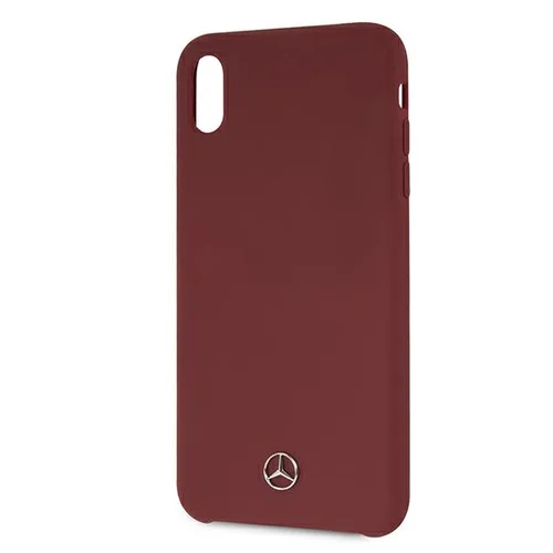 Mercedes Silikono Linijos dėklas iPhone XS Max, raudonas image 3