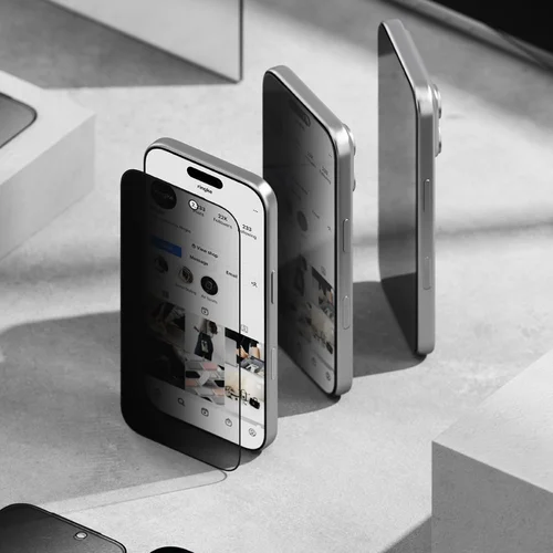 Ringke Easy Slide privatumo stiklas iPhone 17 Pro, 2 vnt. image 3