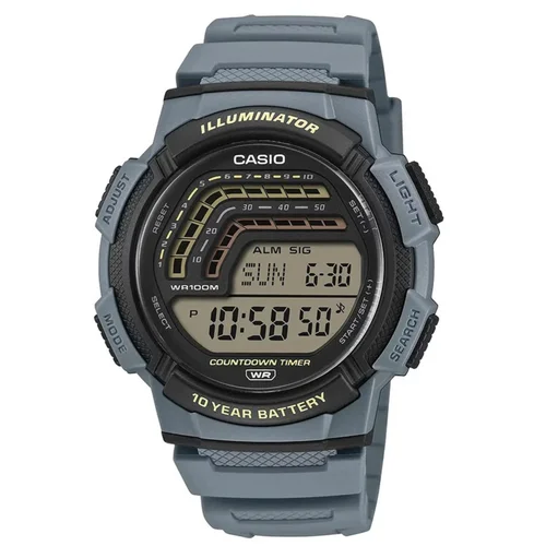 Casio WS-1800-2AVDF skaitmeninis laikrodis mėlynas image 1