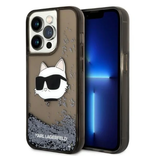Karl Lagerfeld KLHCP14XLNCHCK Glitter Choupette dėklas iPhone 14 Pro Max image 1