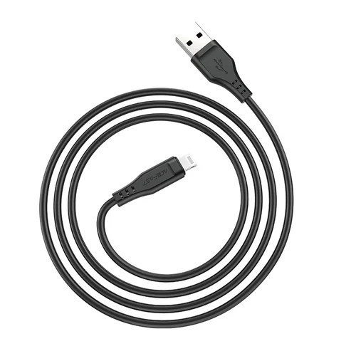 Acefast C3-02 MFi USB–Lightning laidas, 1,2 m, juodas image 2