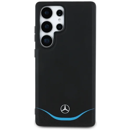Mercedes odinis MagSafe dėklas Samsung Galaxy S25 Ultra, juodas image 3