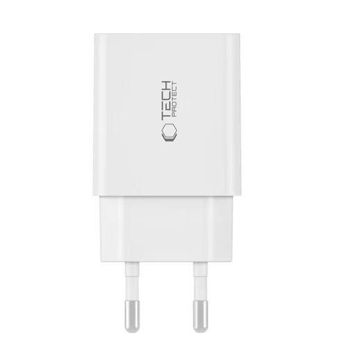 Tech-Protect NC30W USB-C/USB-A 30 W įkroviklis, juodas image 3