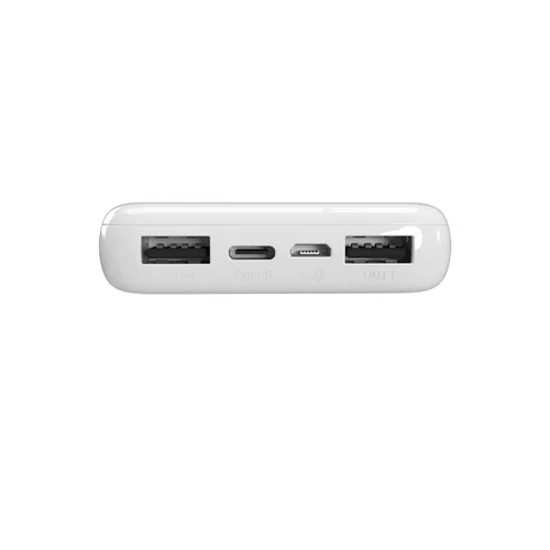 Puro White išorinė baterija 10 000 mAh, 12 W, balta image 3