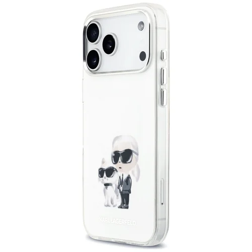 Karl Lagerfeld IML Aquarelle MagSafe dėklas iPhone 17 Pro Max, baltas image 2
