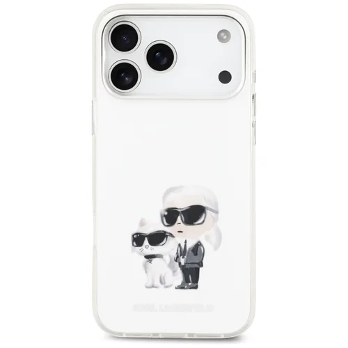 Karl Lagerfeld IML Aquarelle MagSafe dėklas iPhone 17 Pro Max, baltas image 3