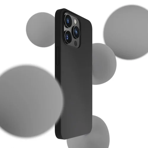 3mk silikoninis dėklas iPhone 16 Pro, juodas image 2
