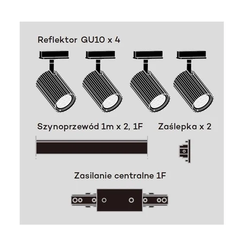 Light Prestige Tokio Set 1F 4×40 W GU10 image 2