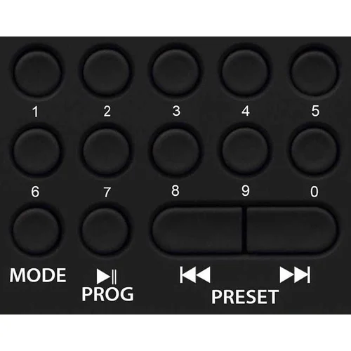 Blaupunkt PR5BL nešiojamas radijo imtuvas, Juoda image 3