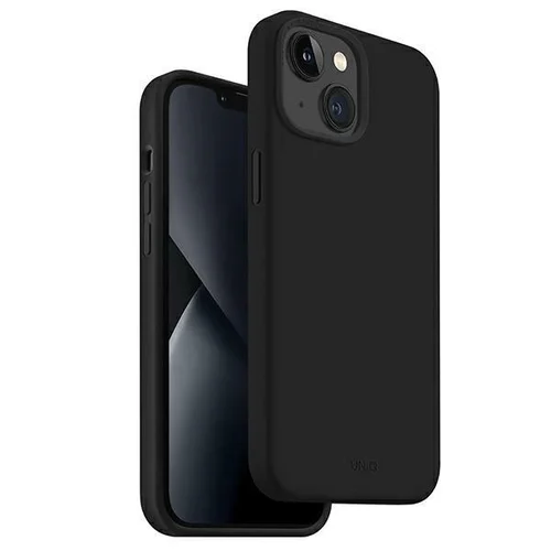 Uniq Lino dėklas iPhone 14 Plus, juodas image 1