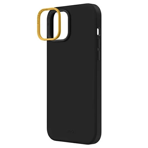Uniq Lino dėklas iPhone 14 Plus, juodas image 2