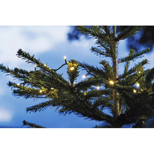 LED lempučių girlianda, 120 LED, 6,5 m, šilta balta image 2