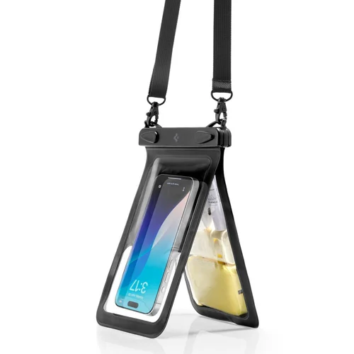 Spigen A603 vandeniui atsparus dėklas, juodas image 2
