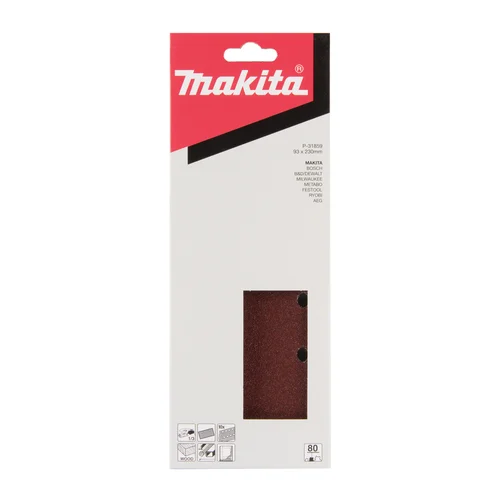 Makita P-31859 93×230 mm K80, 10 vnt. image 2