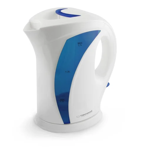 Esperanza EKK018B elektrinis virdulys 1,7 L, baltas / mėlynas image 1