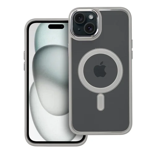 COLOR EDGE MAG COVER MagSafe dėklas iPhone 15 Plus, titano pilka image 1