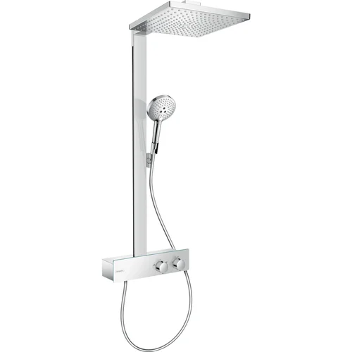 Hansgrohe Raindance E Showerpipe 27361000 Termostatinė dušo sistema Juoda matinė image 1
