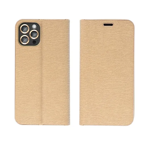 LUNA Book Gold dėklas Xiaomi Redmi Note 15 Pro 5G, auksinis image 3