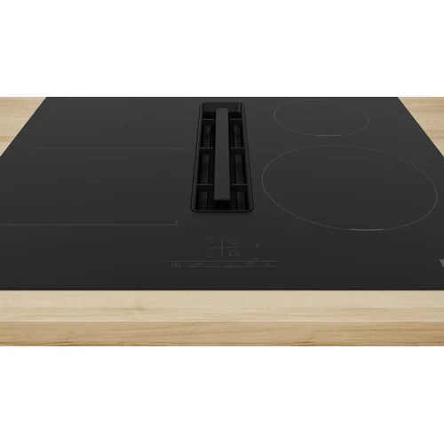 Bosch PVS611B16E 60 cm juoda indukcinė kaitlentė su integruotu gartraukiu image 2