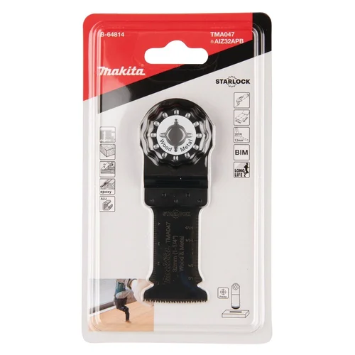 Makita TMA047 B-64814 Daugiafunkcinio įrankio geležtė 32 mm (medis/metalas) image 2