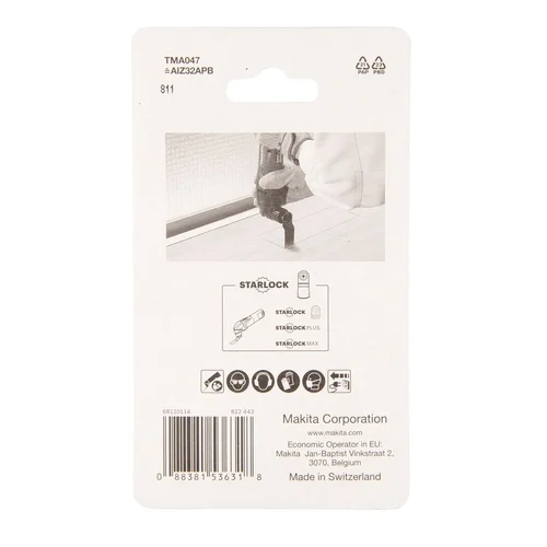 Makita TMA047 B-64814 Daugiafunkcinio įrankio geležtė 32 mm (medis/metalas) image 3