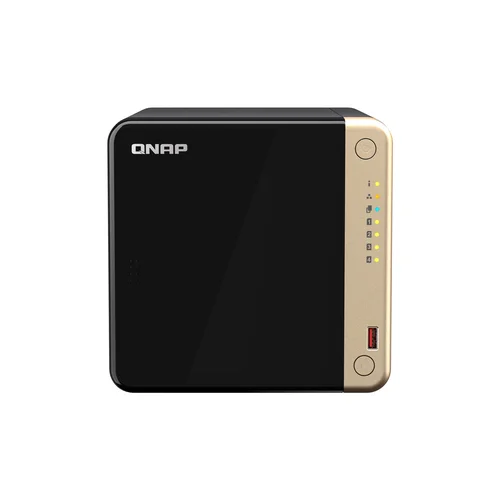 QNAP TS-464 NAS bokštas 8 GB DDR4, juodas image 1