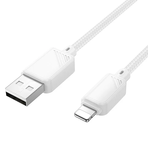 Hoco X113 USB-A–Lightning kabelis, 1 m, baltas image 2