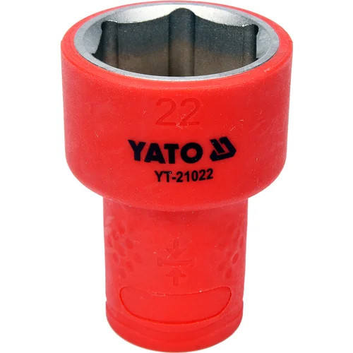YATO YT-21022 izoliuota 22 mm galvutė image 1