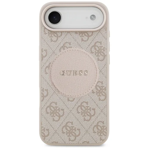 Guess 4G Circle Classic Logo MagSafe dėklas iPhone Air, rožinis image 3