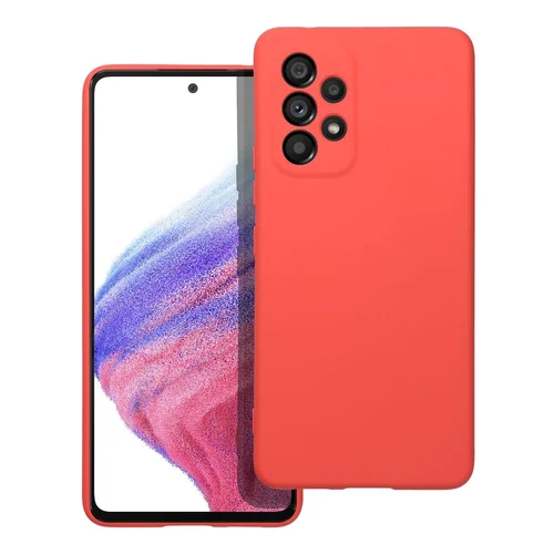 Forcell silikoninis dėklas Samsung A53 5G, persikų image 1