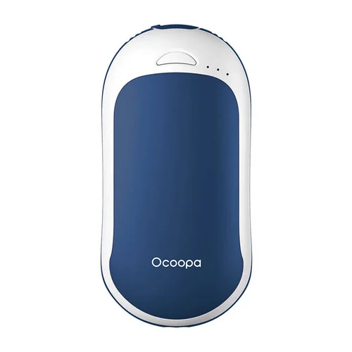 Ocoopa H3054PD rankų šildytuvas 5000 mAh, balta-mėlyna image 2