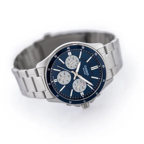 Casio MTP-1374D-2A3 vyriškas laikrodis, mėlynas image 3