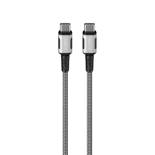 Havit CB6297 magnetinis USB-C kabelis, 1 m, juodas image 3