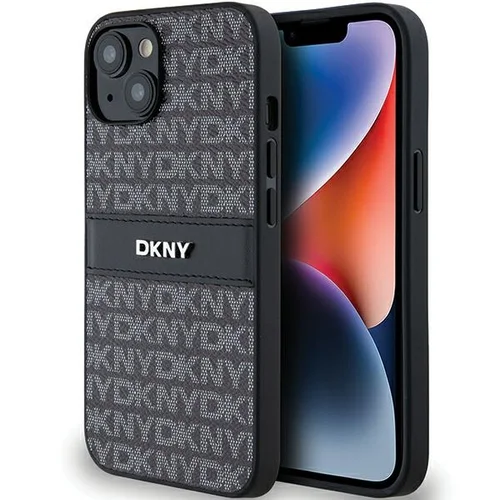 DKNY Mono odinis dėklas iPhone 15/14/13, juodas image 1