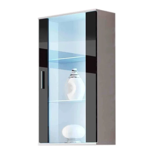 Cama SOHO pakabinama vitrina, balta ir juoda image 1