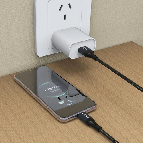 Dudao L3ST USB-A į USB-C kabelis, 3,0 m, Juoda image 2
