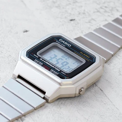 CASIO Vintage B650WD-1AEF sidabrinis laikrodis image 3