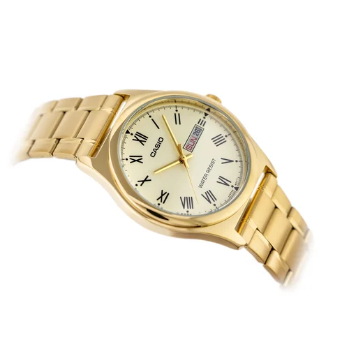 Casio MTP-V006G-9B vyriškas laikrodis, auksinis image 3