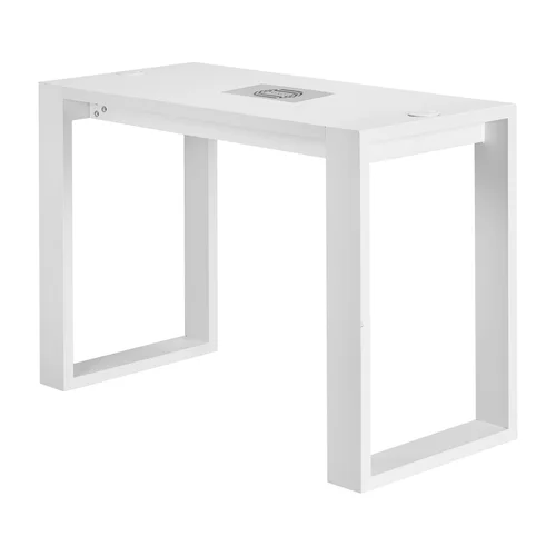 Manikiūro stalas G031 su dulkių ištraukėju, baltas image 1