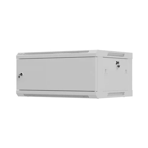 Lanberg 19 col. 4U 600 × 450 mm sieninė rack spinta, pilka image 2