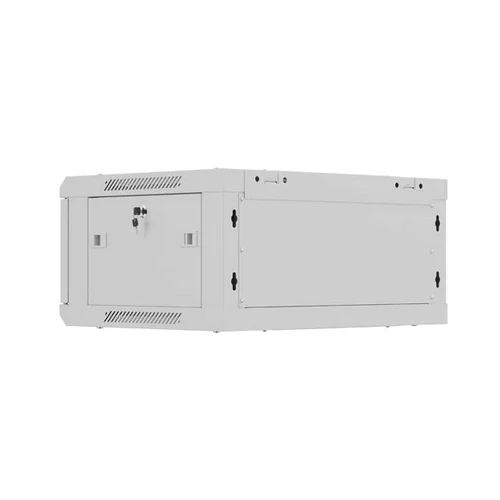 Lanberg 19 col. 4U 600 × 450 mm sieninė rack spinta, pilka image 3