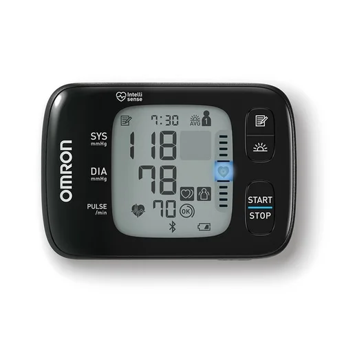 Omron RS7 Intelli IT riešinis kraujospūdžio matuoklis, 2 vartotojai image 2